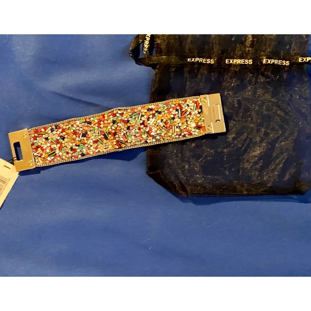 Express multi colored bracelet